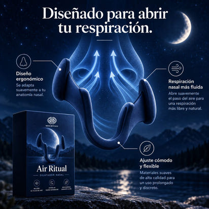 Air Ritual™ | Dilatador Nasal Ergonómico