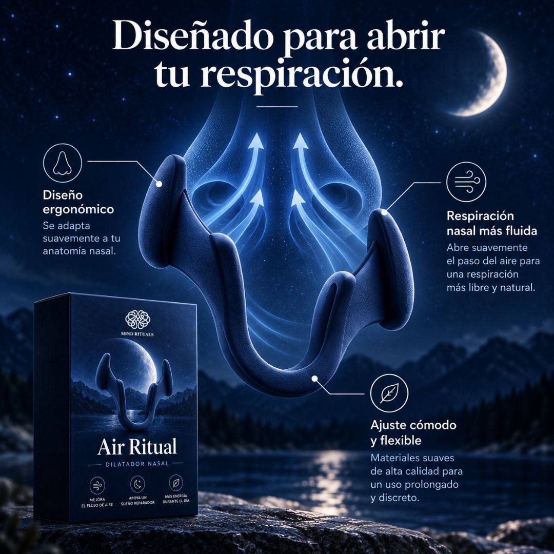 Air Ritual™ | Dilatador Nasal Ergonómico