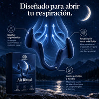 Air Ritual™ | Dilatador Nasal Ergonómico