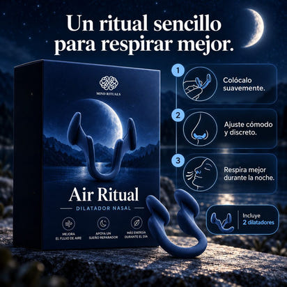Air Ritual™ | Dilatador Nasal Ergonómico
