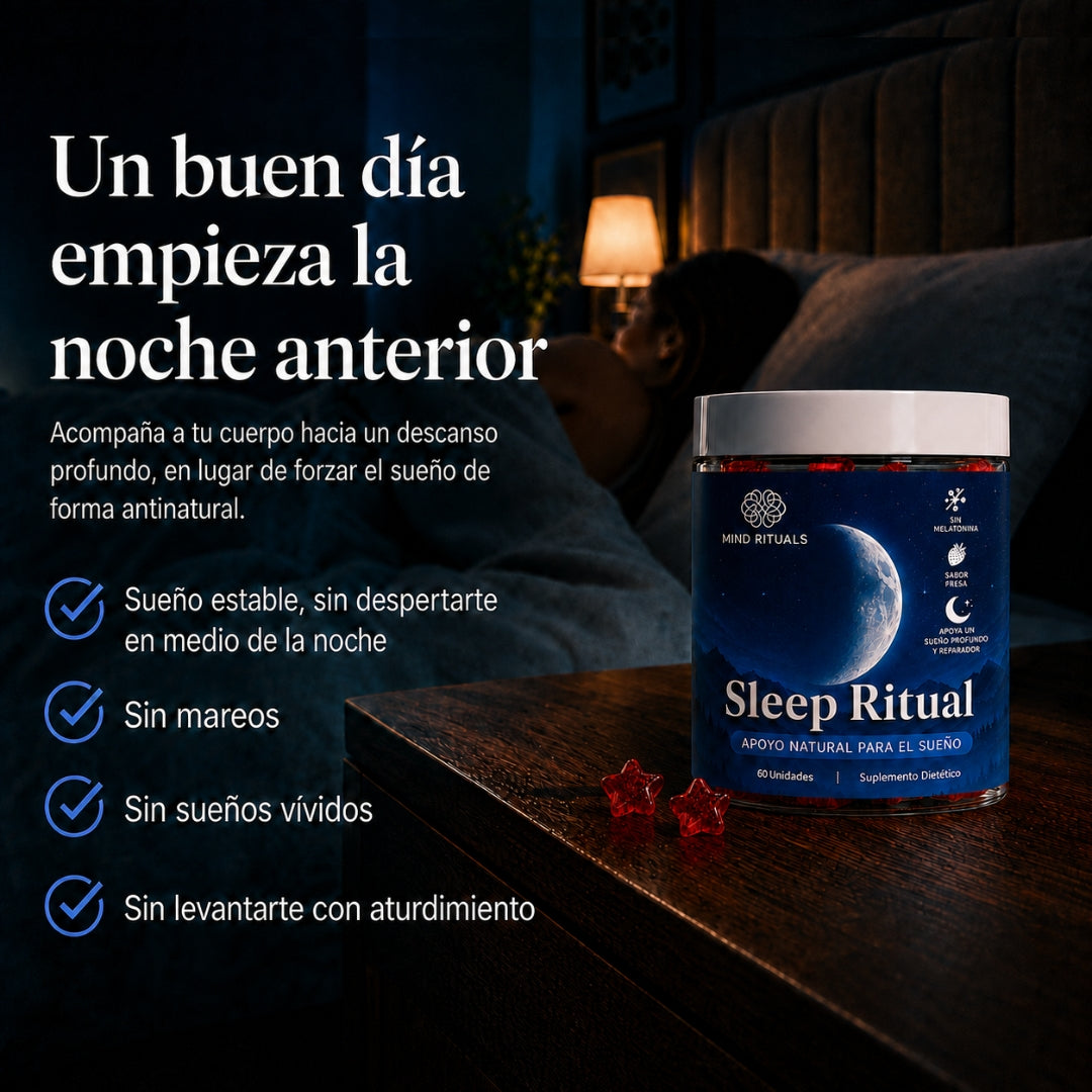 Sleep Ritual™ | Combinación Para el Descanso 6 En 1 Sin Melatonina