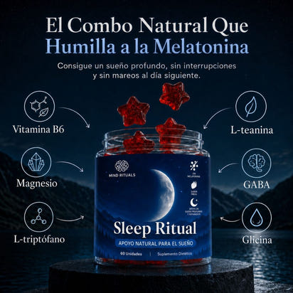 Sleep Ritual™ | Combinación Para el Descanso 6 En 1 Sin Melatonina