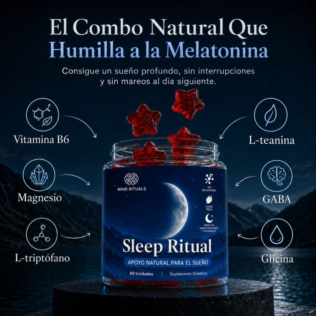 Sleep Ritual™ | Combinación Para el Descanso 6 En 1 Sin Melatonina