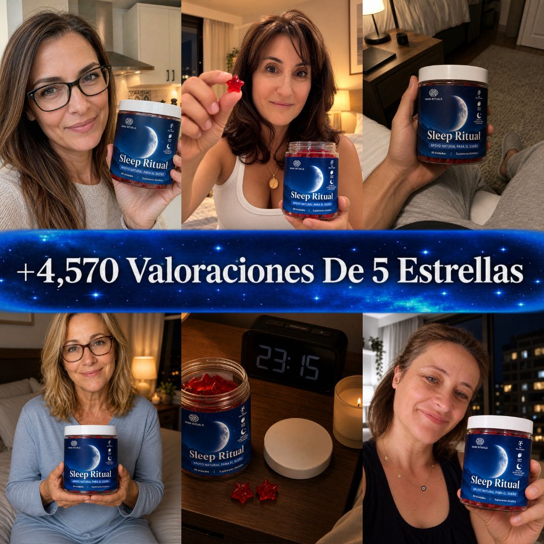 Sleep Ritual™ | Combinación Para el Descanso 6 En 1 Sin Melatonina