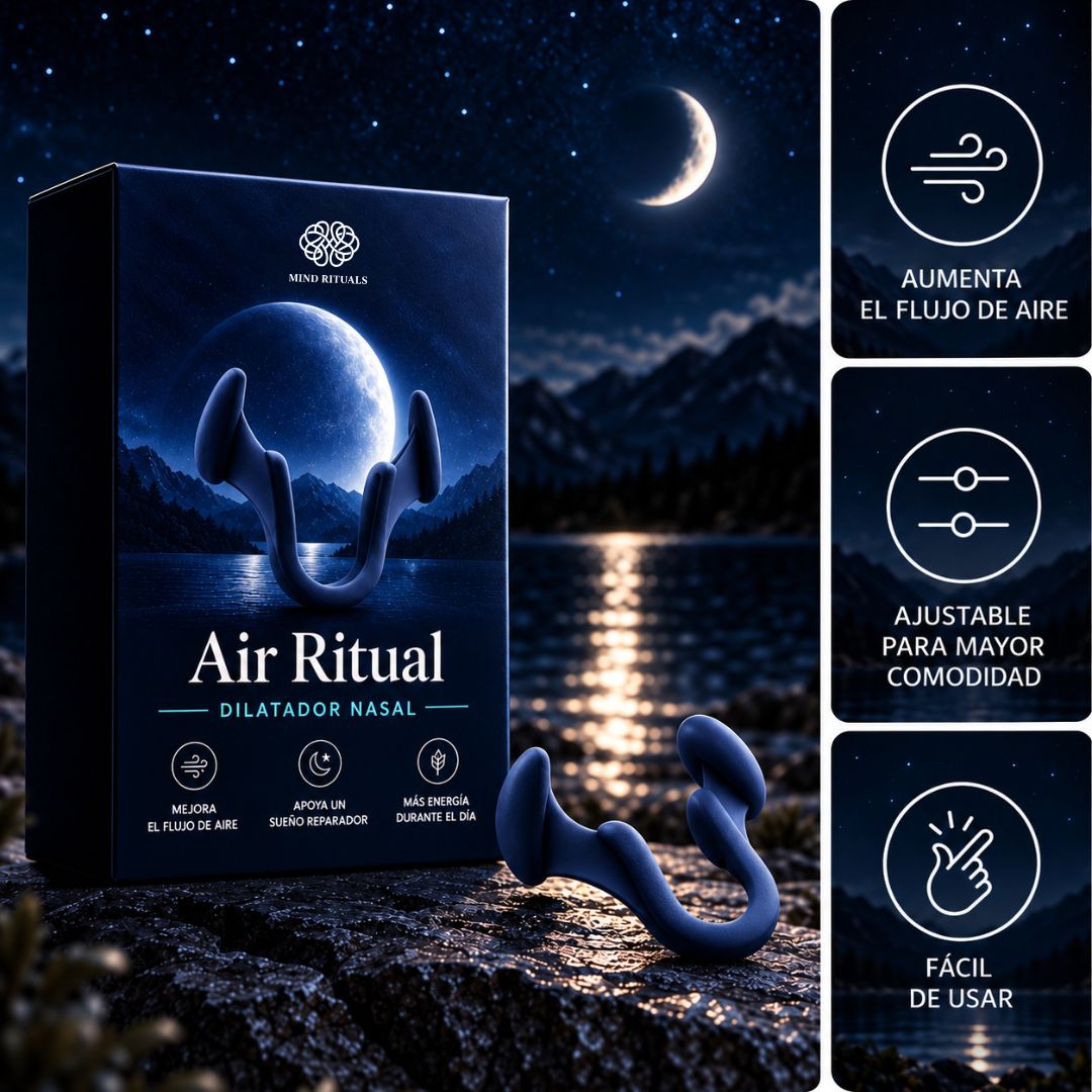 Air Ritual™ | Dilatador Nasal Ergonómico