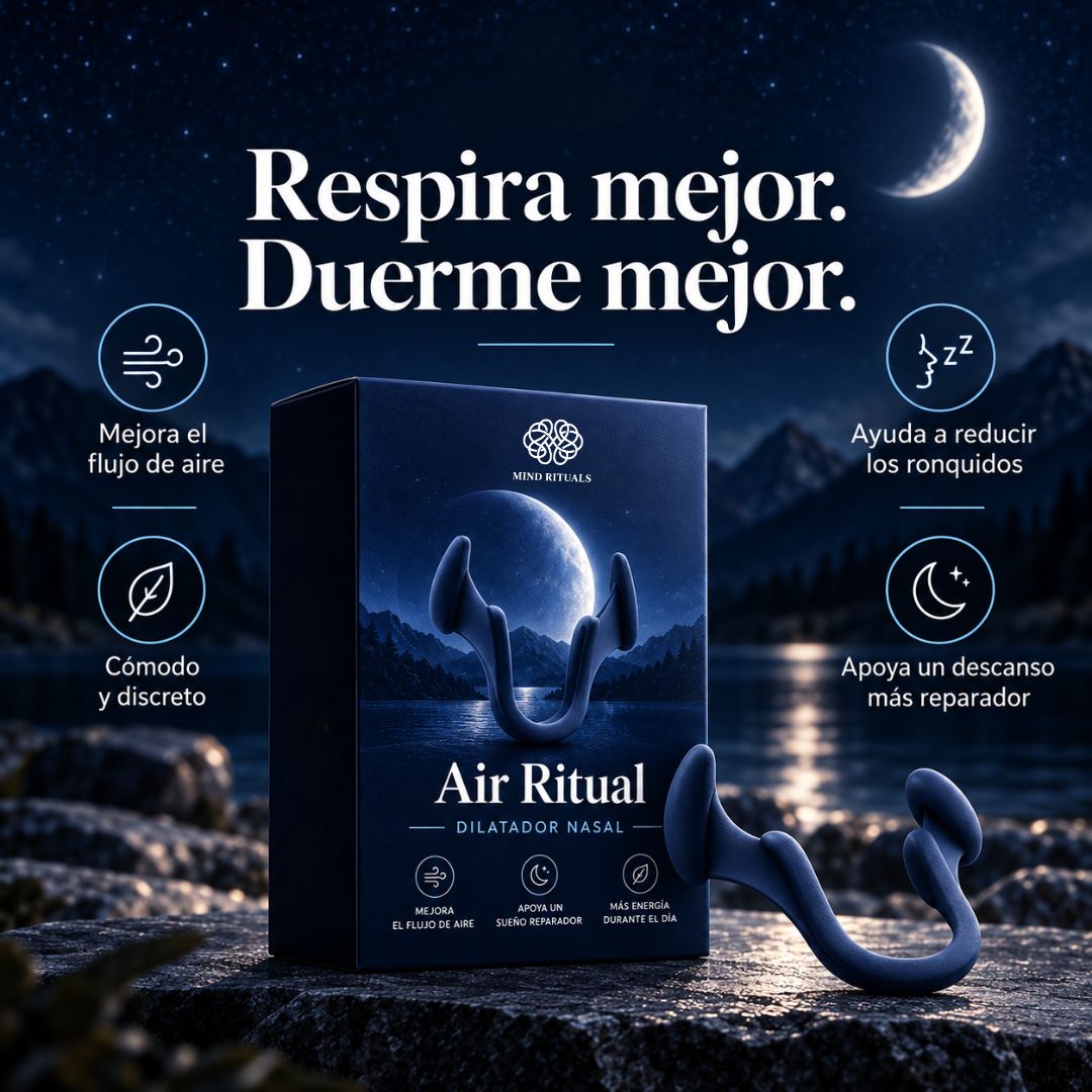 Air Ritual™ | Dilatador Nasal Ergonómico