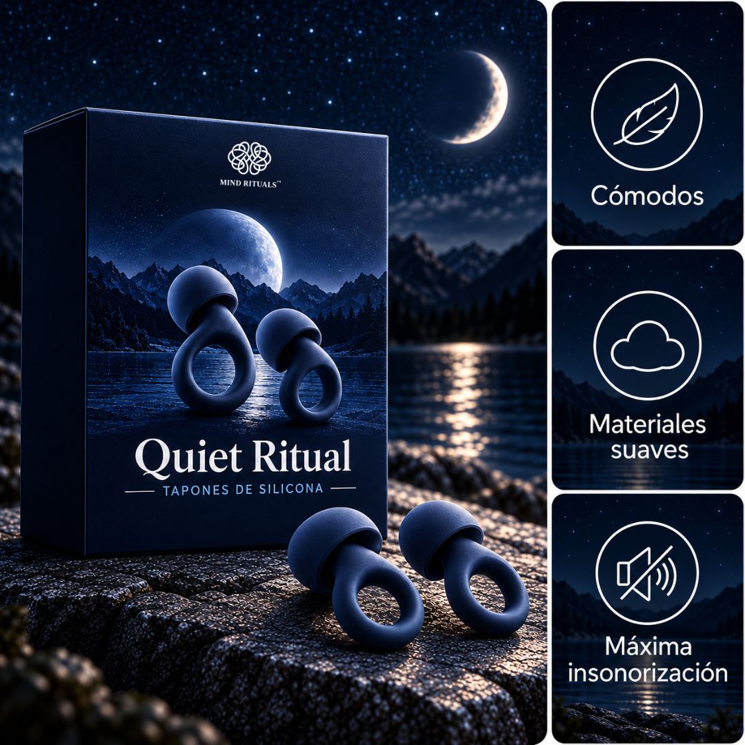Quiet Ritual™ | Tapones Ergonómicos